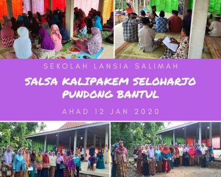 Sekolah Lansia Salimah Pedukuhan Kalipakem